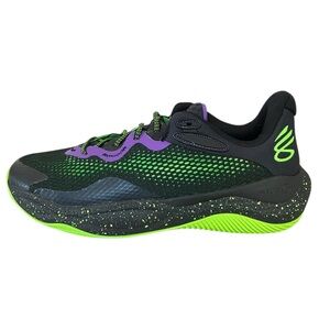 Under Armour Curry Splash 24 Purple Lavish Green 3027636-500 Shoes Mens 10.5 NEW